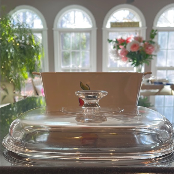 "Fruit Basket" - 5 QT CorningWare Casserole with Glass Lid (A-5-B) - Picture 8 of 11